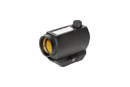 Solar Power Red Dot Sight Replica (Low Mount) - Black