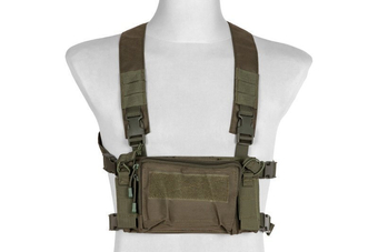 Chaleco rápido Chest rig II PLUS - verde oliva