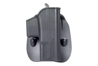 Kabura T-ThumbSmart z płetwą do Glock 19, 23, 32 - czarna