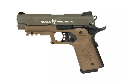 Réplique de pistolet HG-172 olive/tan