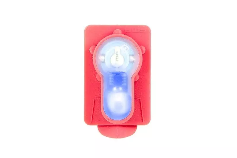 Marcador electrónico Lightbuck Card Button - rosa (luz azul)