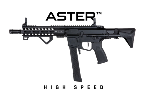 Specna Arms SA-X02 EDGE 2.0™GATE ASTER HIGH SPEED submachine gun replica Black