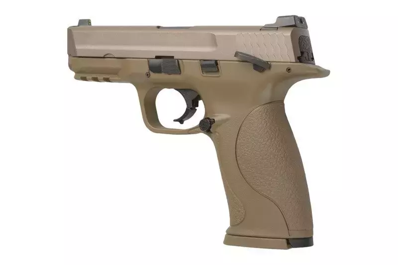 SW P9 V aangepast replicapistool - FDE