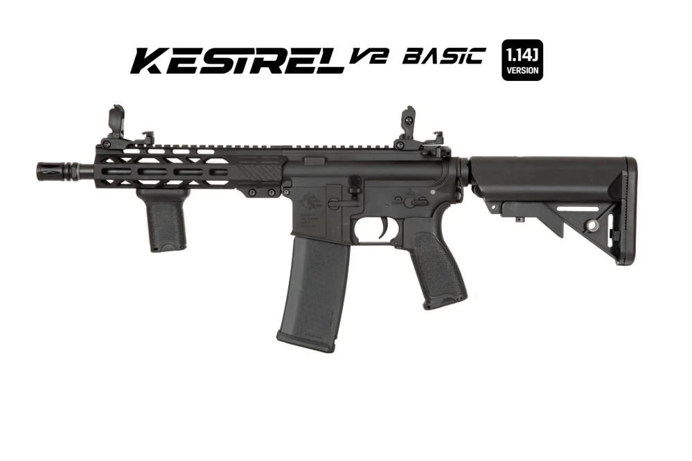 Specna Arms RRA™ SA-E25 EDGE™ Kestrel™ ETU 1.14 J ASG Karabijn Zwart