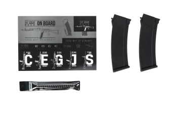 Specna Arms SA-J02 EDGE™ airsoft Carbine with Magnus TDC Single Fire Only chambering