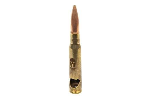 Otwieracz do butelek Lucky Shot .50 Cal BMG Molon Labe Złoty