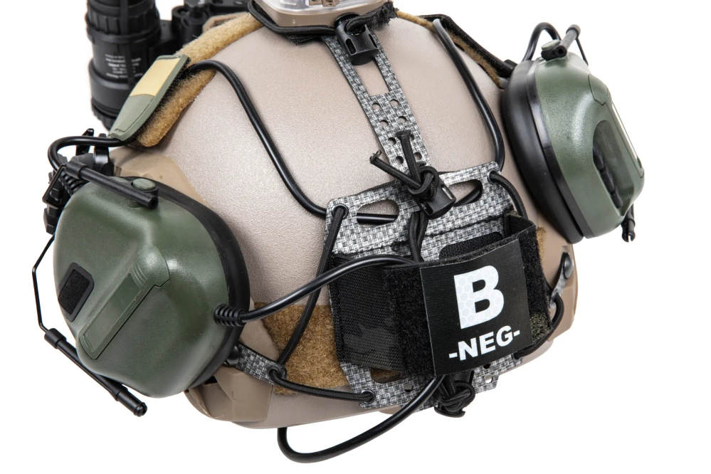 Kryt baterie NVG pro přilbu typu Wosport Bridge Lightweight MC Black