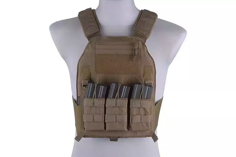 419 Plate Carrier Tactical Vest - Tan