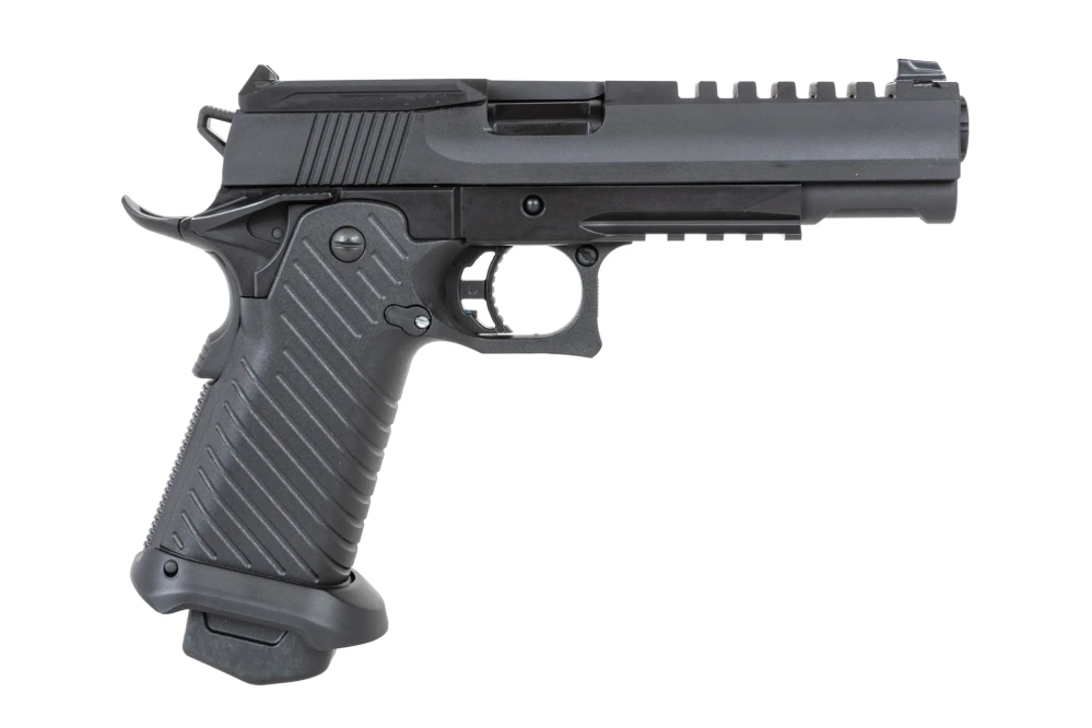 Pistolet ASG ICS Hi-Capa Challenger REVO.II Green Gas wersja polimerowa