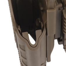 Holster universel Wosport pour pistolets avec lampe X300A GB-81 Tan