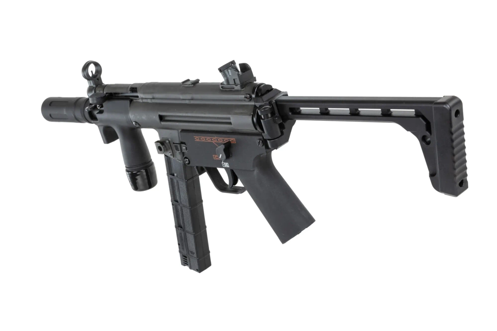 ASG BOLT Airsoft SWAT K (B.R.S.S) machinepistool met dummy geluidsdemper