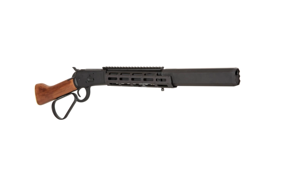 Fusil airsoft 1873RS (Real Wood) - noir