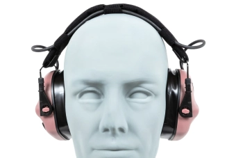 Aktywne ochronniki słuchu Earmor M31 Plus Różowe