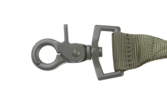 Laisse tactique pour chien - vert olive