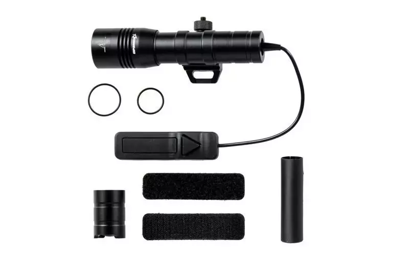 FAST 502R-BK tactical flashlight - black