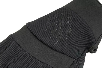 Armored Claw Shooter Cut Tactical Gloves - black