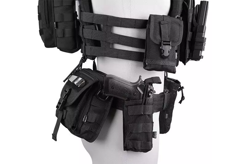Rush Plate Carrier Tactical Vest - Ranger Green