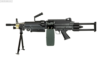 airsoft Specna Arms SA-249 PARA EDGE™ Ametralladora Negro (OUTLET)