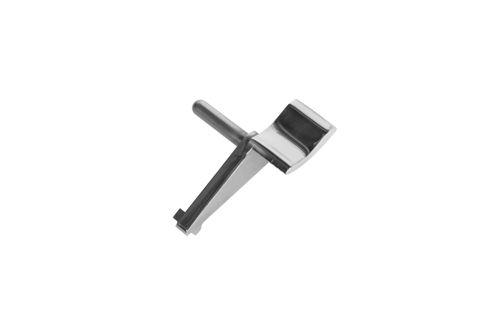 Steel thumb rest / lock stop for Marui Hi-Capa / 1911 airsoft guns - silver