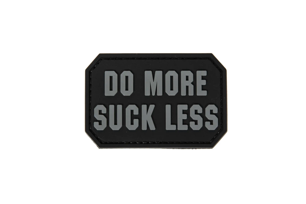 Patch PVC - Faire plus, sucer moins.