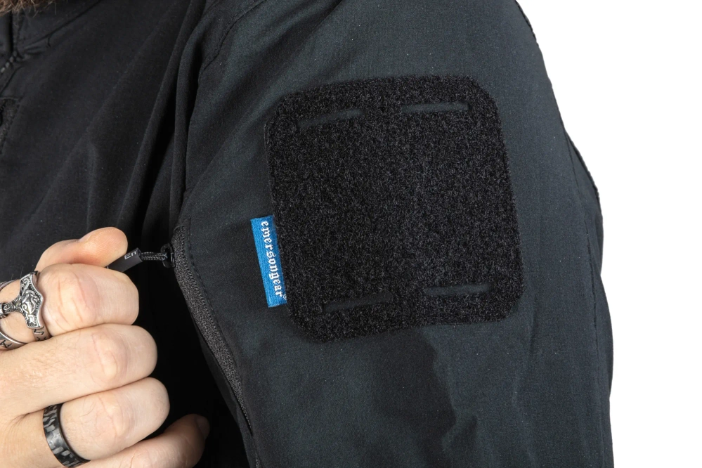 Chaqueta Softshell Emerson Blue Label 'Fog' Negra