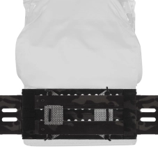 Multi-purpose Cummerbund Wosport Lightweight Gridle QD MC Black