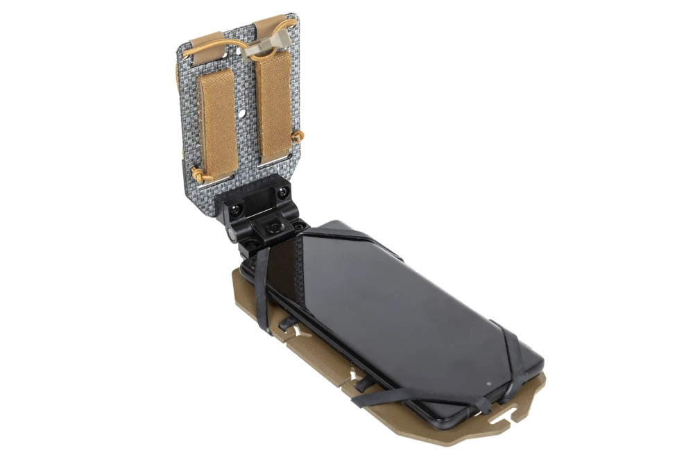 Wosport MB-04 Bruine draaibare telefoonhouder