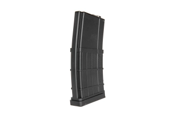 Polímero cargador mid-cap LT 130 bolas para réplicas M4/M16 - negro