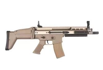 Réplique du fusil d'assaut WE MK16 MOD 0 "Open Bolt". 