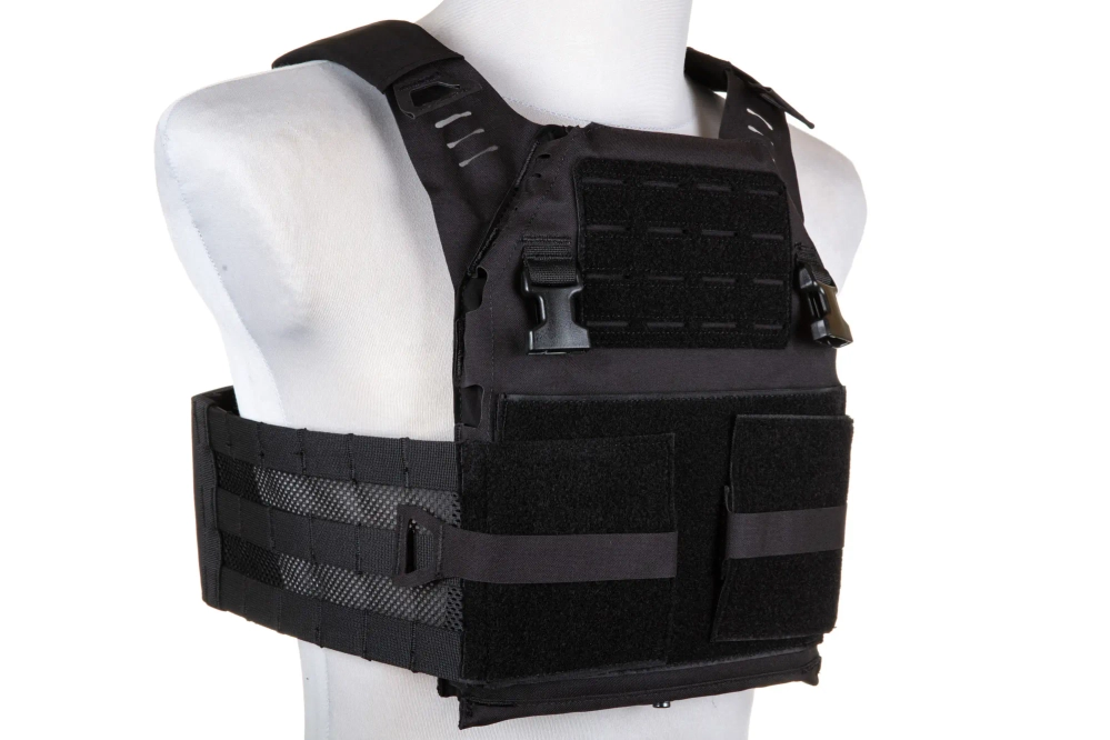 Wosport VE-97 Plate Carrier Tactical Vest Noir