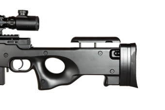4402D  sniper rifle replica (with scope and bipod) - black