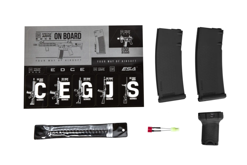 Specna Arms RRA SA-E03 EDGE™ ETU 1.14 J ASG Carbine Noir