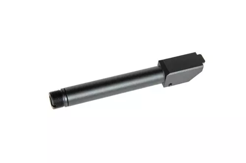 Canon externe Fixe à 2 voies" non enroulable pour répliques TM G17/G18C/G22 - Noir"