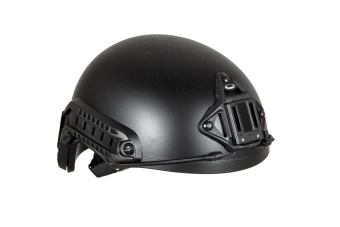 Réplica del casco Versión pesada de aramida balística - negra