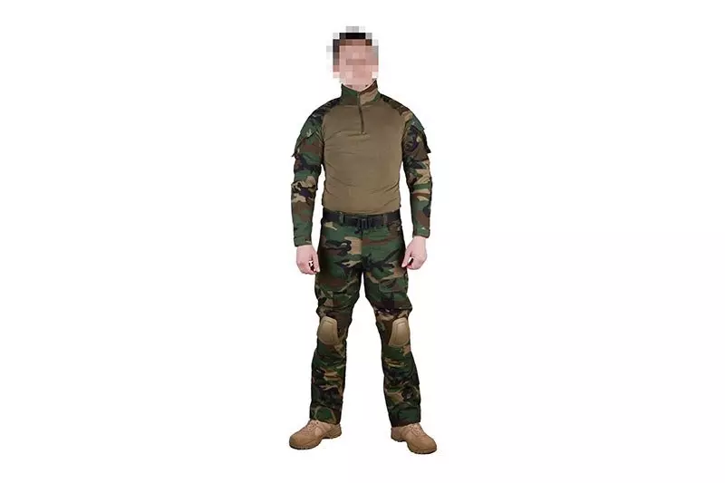 Combat Uniform Set - woodland