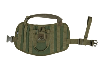Light dog harness - olive