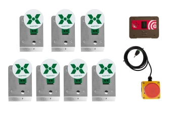 XTS-105 1C6T electronic shooting target set
