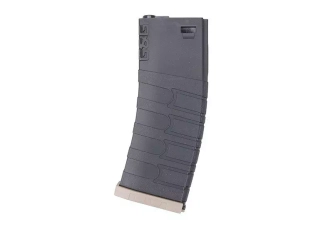 Cargador mid-cap 120 balines para réplicas tipo M4/M16 - negro / fuego