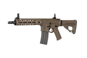 Réplique fusil Helios KAC SR-16E Mod2 CQB M-LOK - Terre foncée