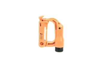 A Grmlock Buckle with a Flashlight – orange (Green Light)