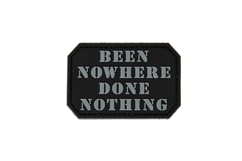 Naszywka PVC - Been Nowhere