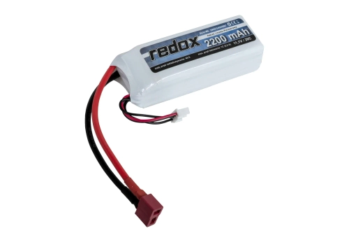 Redox 2200 mAh 11,1V 20C SC Dean LiPo batterij
