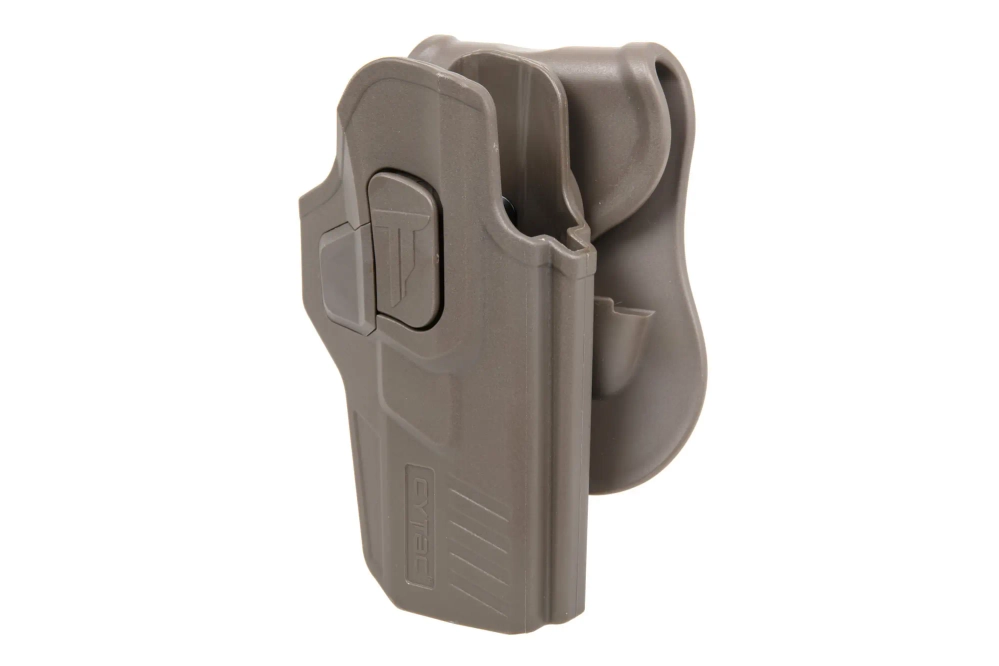 Cytac R-DEFENDER holster voor Glock-pistolen (rechtshandig) Flat Dark Earth