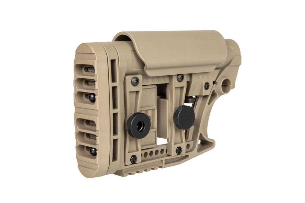 Kolba teleskopowa do replik typu M4/M16 - dark earth