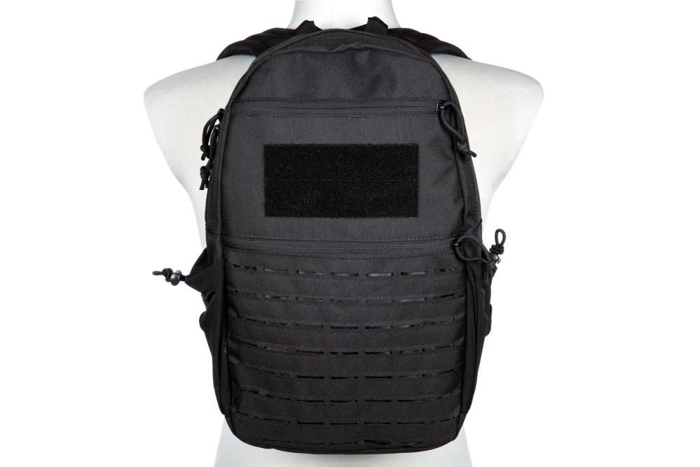 Mochila táctica ligera de corte láser - Negra