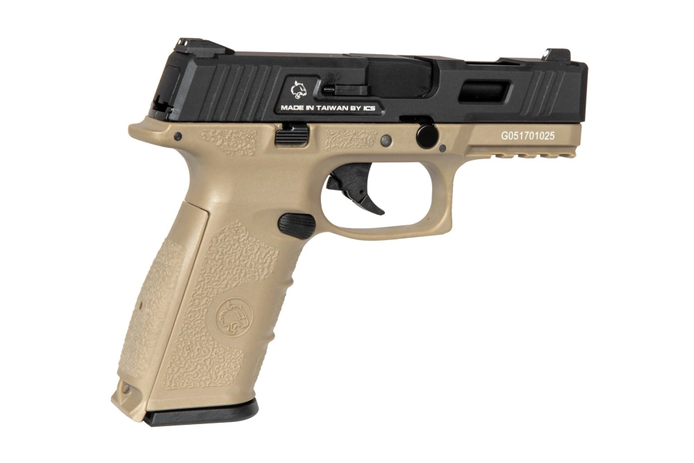 Réplique de pistolet BLE-XFG - beige / noir