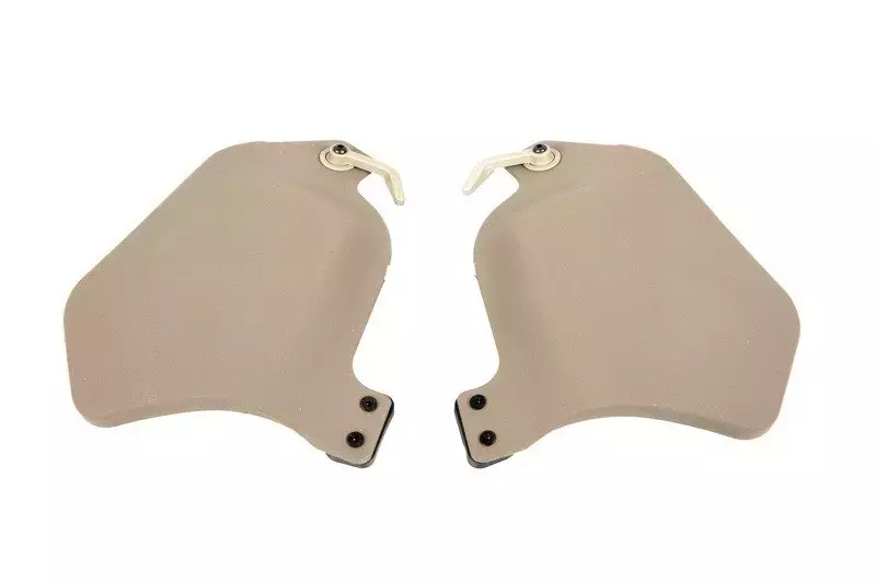 Kit de protection latérale pour casque- Dark Earth