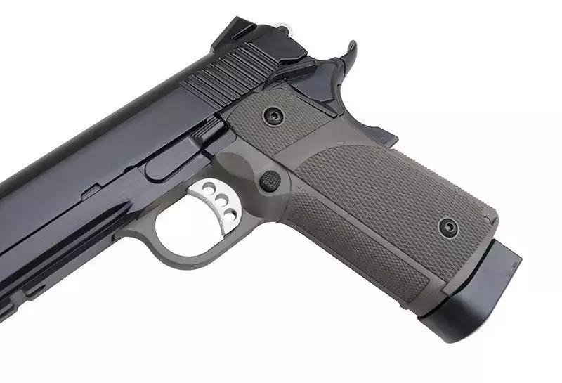 Airsoft pistole KP-05 (CO2) - olivově zelená 