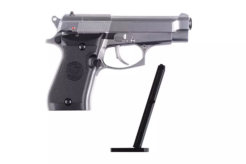 Pistola de airsoft M84 Mini CO2 - plata