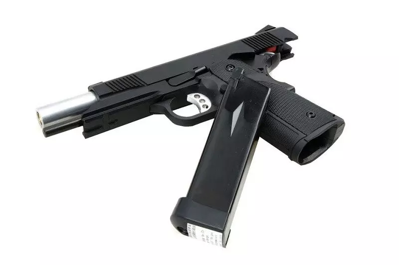 Réplica de pistola KP-05 (CO2) - negra (OUTLET)